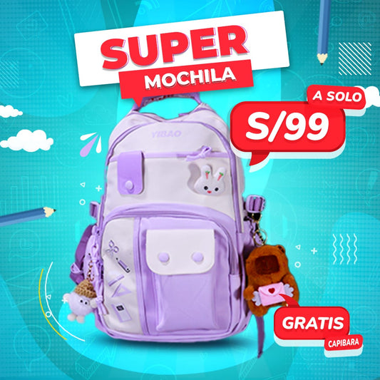 MOCHILA REFORZADA TAMAÑO OFICIO